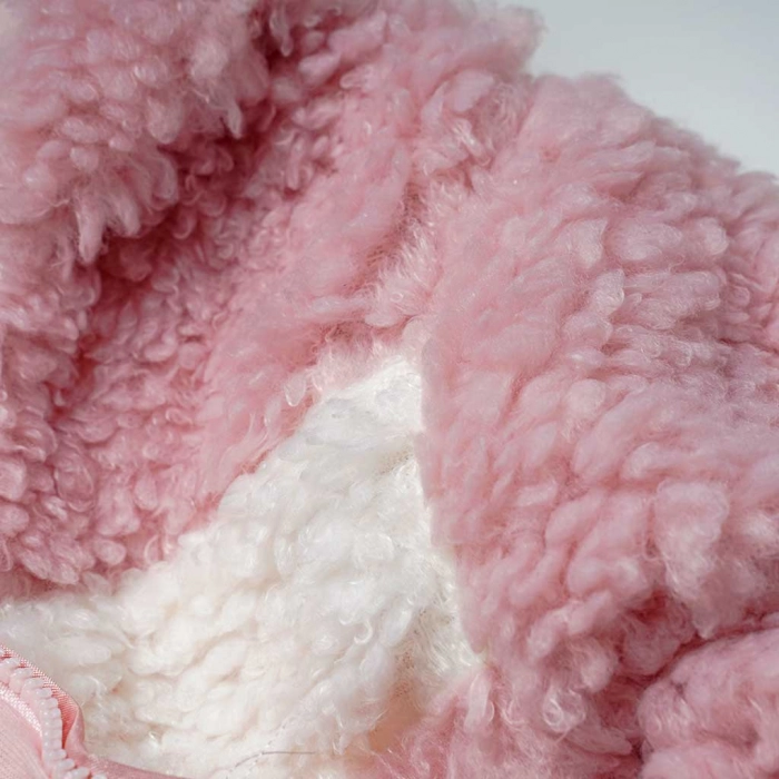 Παιδικό σετ Εβίτα για κορίτσια Be Wild ροζ χειμωνιάτικο γούνα βόλτα οικονομικό ετών online (2)