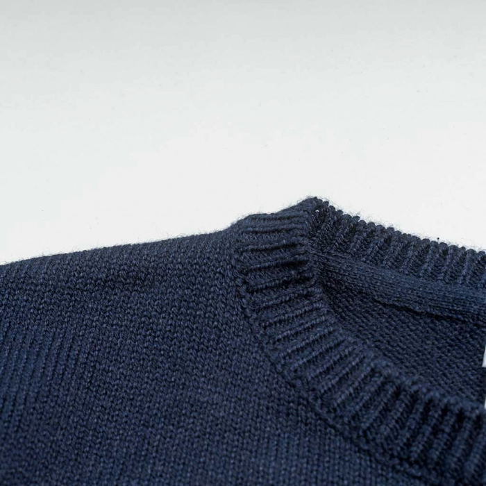 Παιδική μπλούζα Mayoral για αγόρια Carom μπλε πουλοβερ ζεστό χειμωνιάτικο αγορίστικο ετών online (4)
