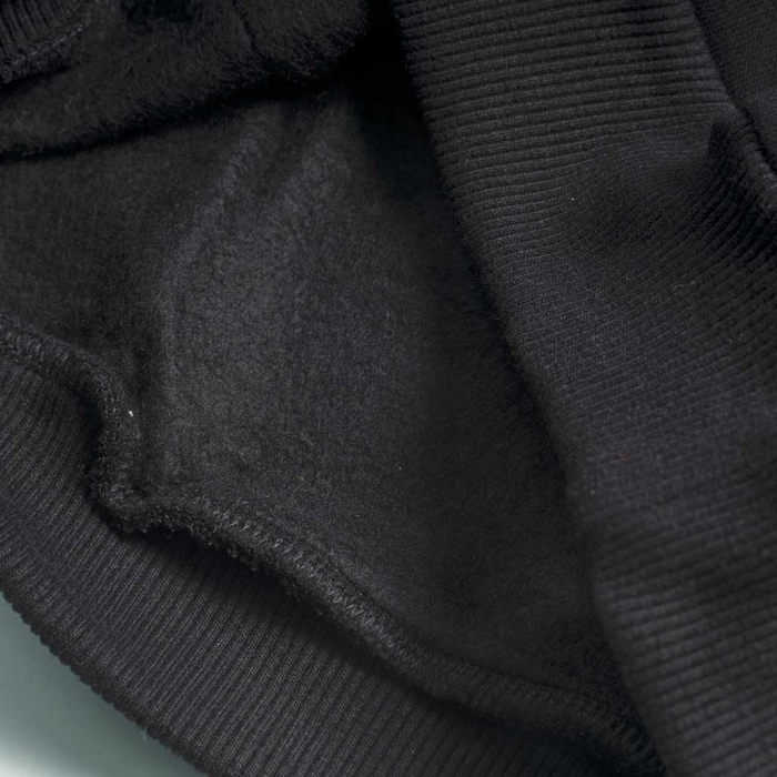 Παιδική μπλούζα ΝΕΚ για αγόρια Only way μαύρο καθημερινές φούτερ χειμερινές ελληνικές ετών επώνυμες online