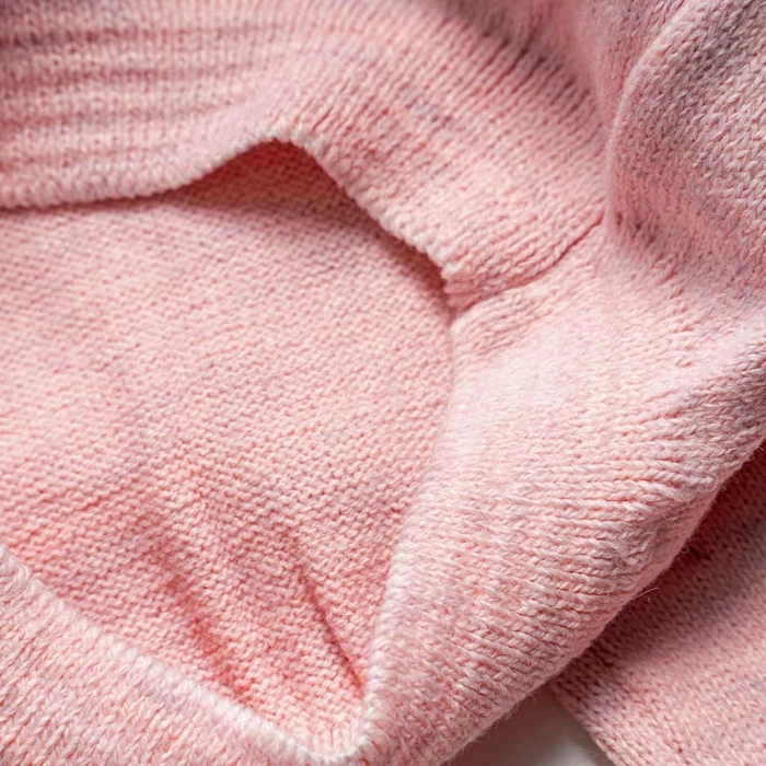Βρεφικό σετ New College για κορίτσια Fouler ροζ επώνυμα χειμερινά σετάκια μηνών πλεκτά online  (7)