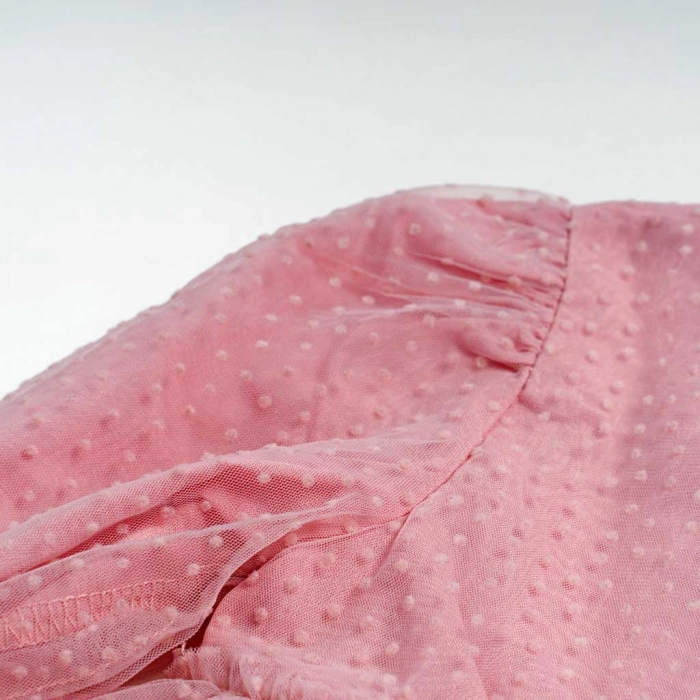 Βρεφικό φόρεμα Mayoral για κορίτσια PrettyOne ροζ επώνυμα μηνών εποχιακά casual online (2)
