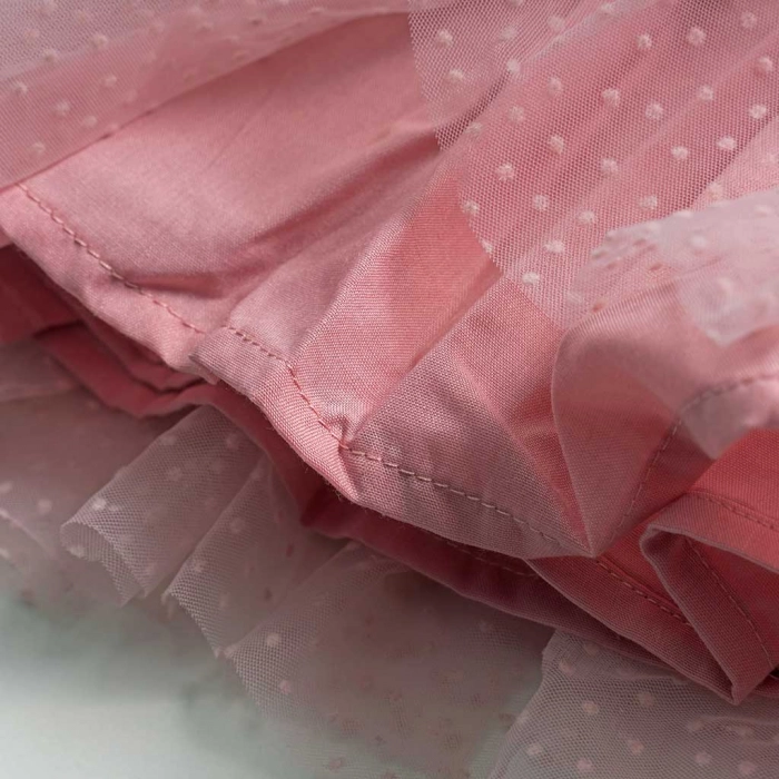 Βρεφικό φόρεμα Mayoral για κορίτσια PrettyOne ροζ επώνυμα μηνών εποχιακά casual online (5)