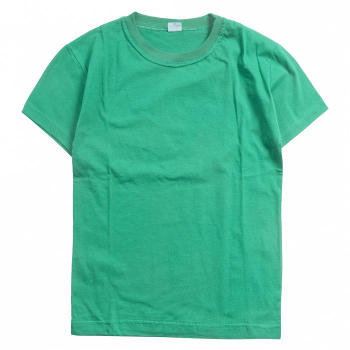 Παιδική μπλούζα Online Lord πράσινη κοντομάνικη μονόχρωμη για εκδηλώσεις για σχολικές γιορτές ελληνικά ετών online (1)