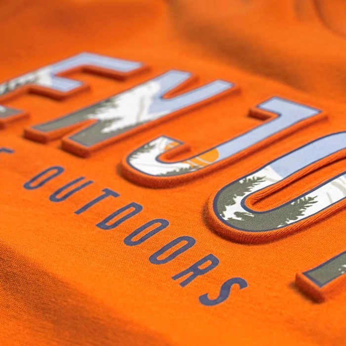 Παιδική μπλούζα Mayoral για αγόρια Enjoy πορτοκαλί λεπτή εποχιακή μπλούζα επώνυμη αγορίστικη ετών online (5)