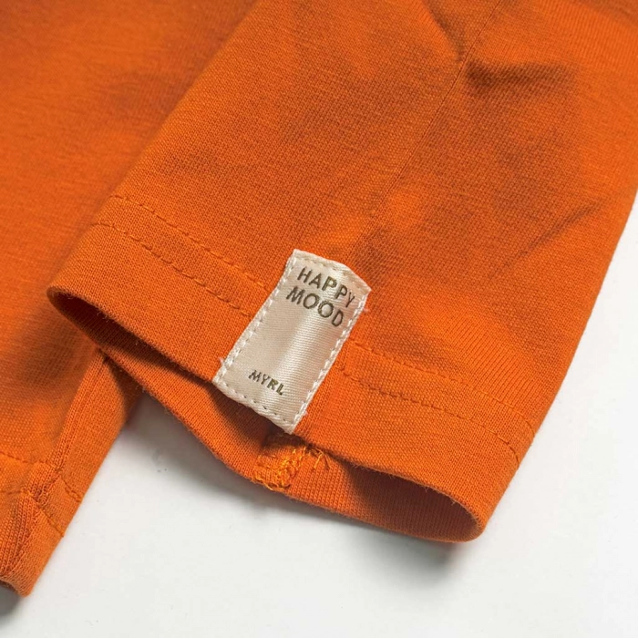 Παιδική μπλούζα Mayoral για αγόρια Enjoy πορτοκαλί λεπτή εποχιακή μπλούζα επώνυμη αγορίστικη ετών online (3)