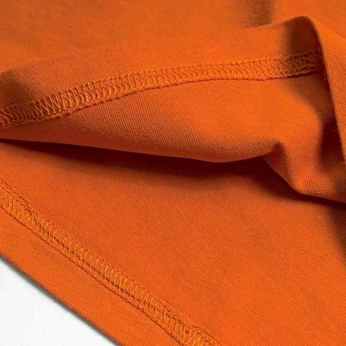 Παιδική μπλούζα Mayoral για αγόρια Enjoy πορτοκαλί λεπτή εποχιακή μπλούζα επώνυμη αγορίστικη ετών online (4)