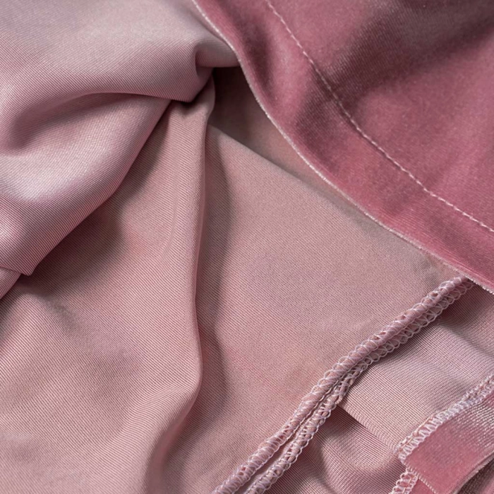 Παιδικό φόρεμα ΕΒΙΤΑ για κορίτσια Tref ροζ μοντέρνο κοριτσίστικο βελουτέ για βόλτα ελληνικά ετών Online (1)