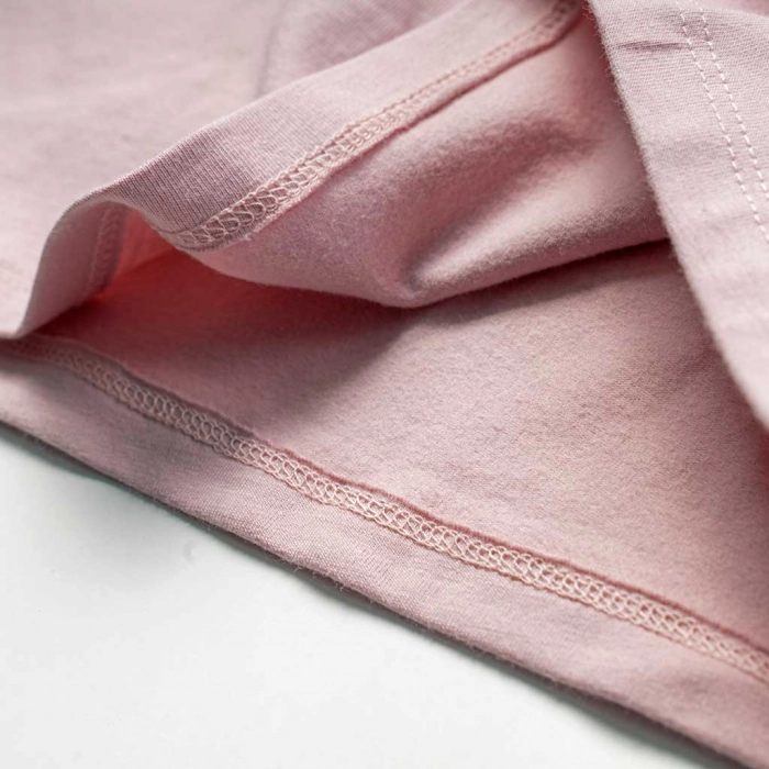 Παιδική μπλούζα Mayoral για κορίτσια Bind ροζ μοντέρνα κοριτσίστικη επώνυμη λεπτη μπλούζα ετών Online (1)