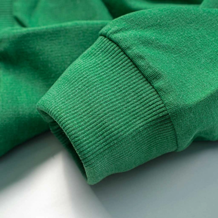 Παιδική μπλούζα Name it για αγόρια Playoff πράσινο καθημερινές εποχιακές επώνυμες ετών μακό φούτερ online (4)
