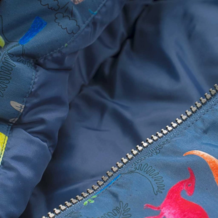 Παιδικό μπουφαν Name it για αγόρια ManyDinos μπλε μοντέρνα επώνυμα ζεστά καθημερινά για το σχολείο ετών Online (6)