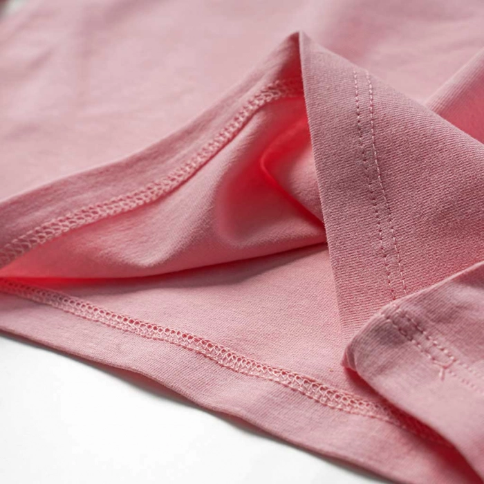 Παιδική μπλούζα GUESS για κορίτσια Strassy ροζ επώνυμη καθημερινή βόλτα σχολείο άνετο ανοιξιάτικη φθινοπωρινή ετών online  (3)