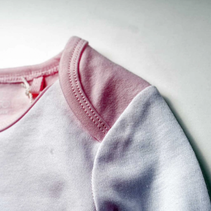 Βρεφικό σετ φόρμας GUESS για αγόρια Baby Icon ροζ επώνυμο καθημερινό ζιπουνάκι άνετο βαμβακερό  μηών online (3)