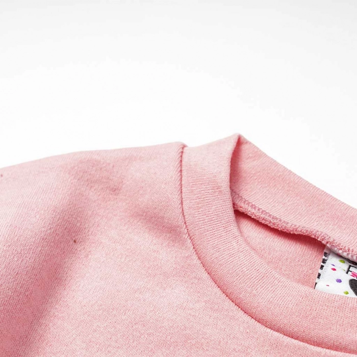 Παιδική μπλούζα Serafino για κορίτσια Carnation ροζ καθημερινή σχολείο φθινοπωρινή άνετη βόλτα ετών online ανοιξιάτικη (4)