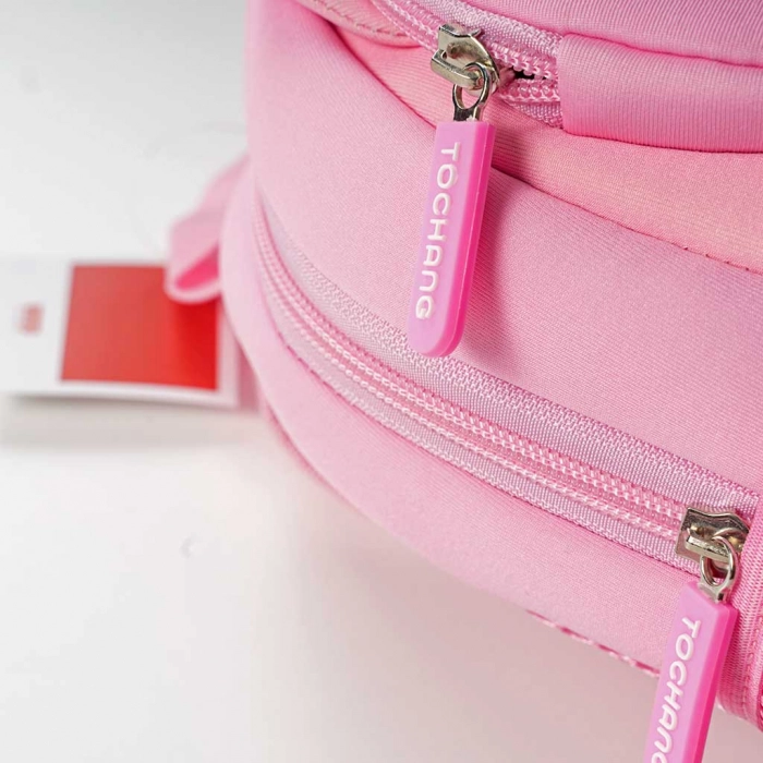 Παιδική τσάντα πλάτης για κορίτσια Piggie ροζ  πλάτης σχολείο καθημερίνη μοντέρνα ετών online  (3)