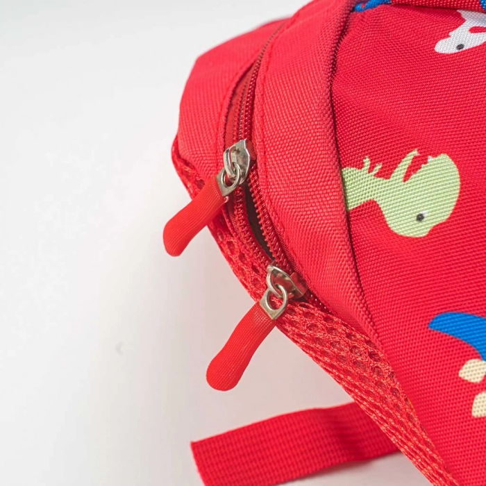 Παιδική τσάντα πλάτης για αγόρια Raοr Dino κόκκινο καθημερινή βόλτα σχολείο μοντερνά  πλάτης ετών online  (3)