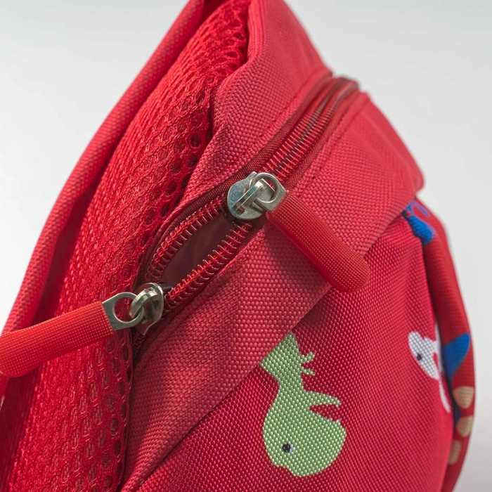 Παιδική τσάντα πλάτης για αγόρια Raοr Dino κόκκινο καθημερινή βόλτα σχολείο μοντερνά  πλάτης ετών online  (1)