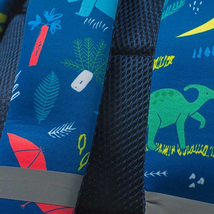 Παιδική τσάντα πλάτης για αγόρια Stegosaurus μπλε σχολείο μοντέρνα πλάτης καθημερινή μοντέρνα ετών online    (5)