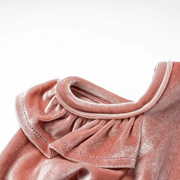 Παιδική μπλούζα Serafino για κορίτσια Lila ροζ χειμωνιάτικο βελόυδινο χειμωνιάτικο ζεστό άνετο βόλτα ετών online (2)