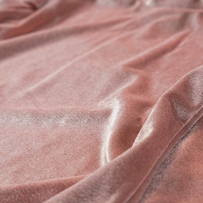 Παιδική μπλούζα Serafino για κορίτσια Lila ροζ χειμωνιάτικο βελόυδινο χειμωνιάτικο ζεστό άνετο βόλτα ετών online (3)
