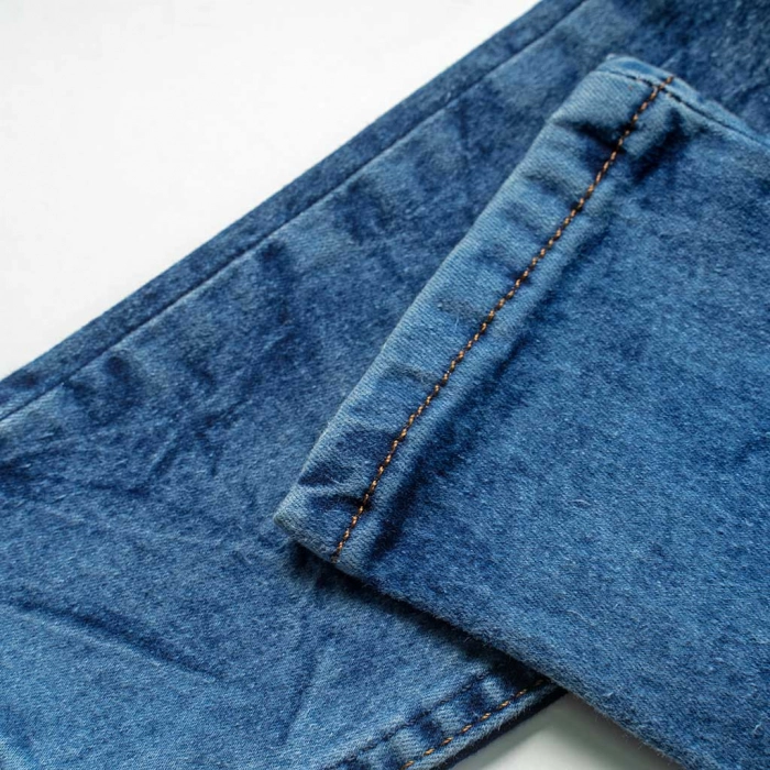 Παιδικό παντελόνι τζιν για κορίτσια Ηearts μπλε casual online βόλτα άνετο σχολείο καθημερινό jean γραμμή ετών (7)