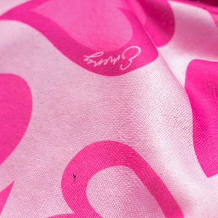 Παιδικό σετ φόρμας Emery για κορίτσια Hearts ροζ σχολείο καθημερινό χειμωνιάτικο άνετο ζεστό ετών online (2)
