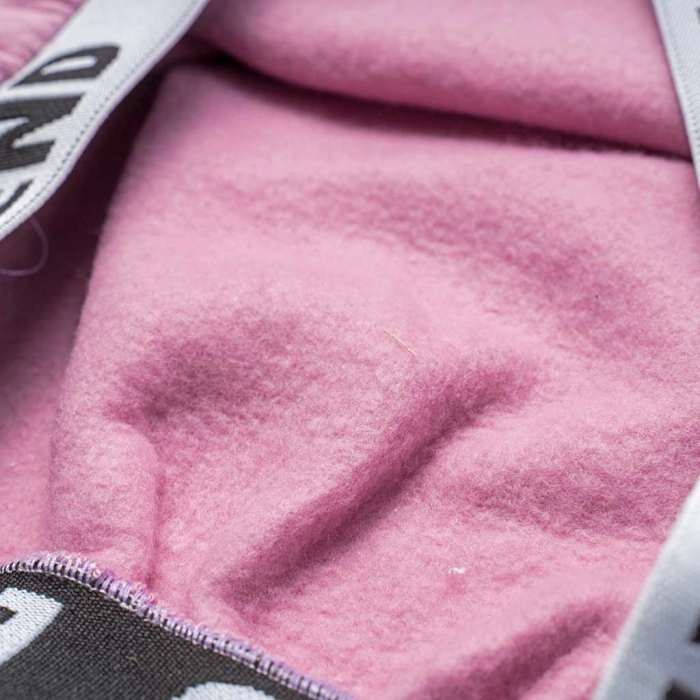 Παιδικό σετ φόρμας Emery για κορίτσια icon zebra ροζ online σχολείο καθημερινό άνετο ζεστό χειμωνιάτικο ετών (5)
