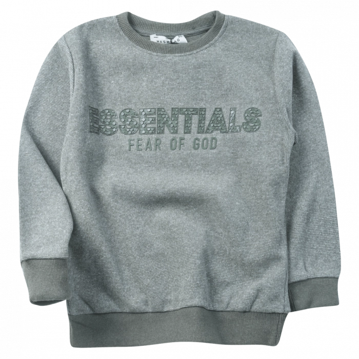 Παιδική μπλούζα Hashtag για αγόρια Essentials γκρι μοντέρνο σχολείο βόλτα καθημερίνο ετών online  (1)