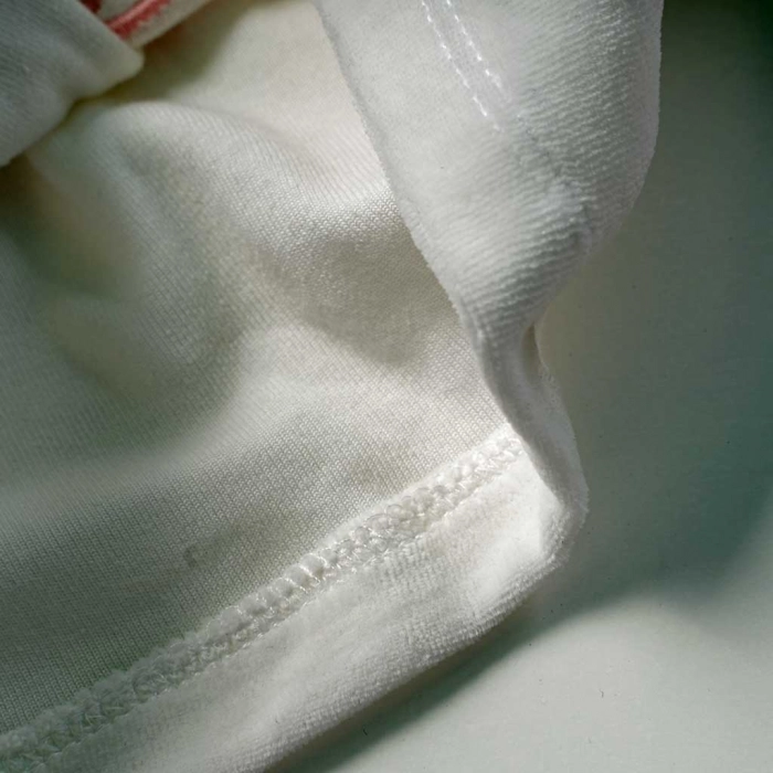 Βρεφική πιτζάμα Εβίτα για κορίτσια Bow άσπρο καθημερινές μηνών επώνυμες χειμερινές online  (4)