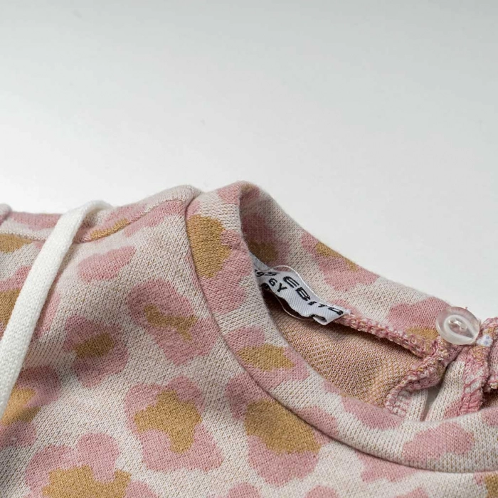 Παιδικό φόρεμα Εβίτα για κορίτσια Timber ροζ εντυπωσιακά επώνυμα ετών χιμερινά online  (4)