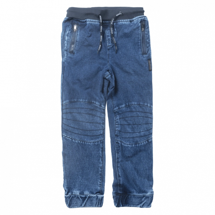 Παιδικό παντελόνι New College Searh μπλε τζιν μοντέρνο αγορίστικο καθημερινό μαλακό ετών online (1)