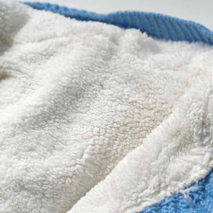 Βρεφικό φορμάκι εξόδου Online για αγόρια MrCloud μπλε Πολύ ζεστό χειμερινό με γούνα αγορίστικο μηνών online (5)
