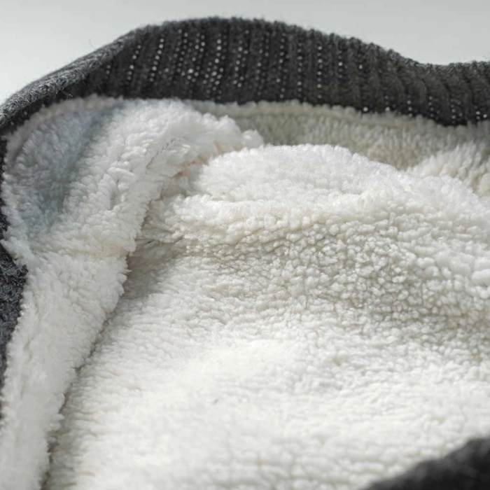 Βρεφικό φορμάκι εξόδου Online για αγόρια MrGrey2 γκριΠολύ ζεστό χειμερινό με γούνα αγορίστικο μηνών online (10)