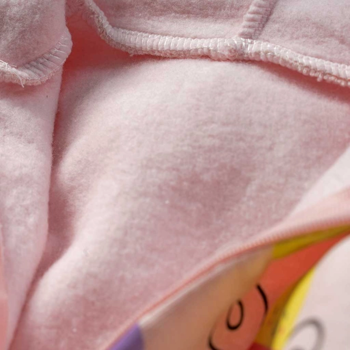 Βρεφικό φορμάκι  Online για κορίτσια Little Bee ροζ μοντέρνο πολύ ζεστό κοριτσίστικο για βόλτες  μηνών online  (2)