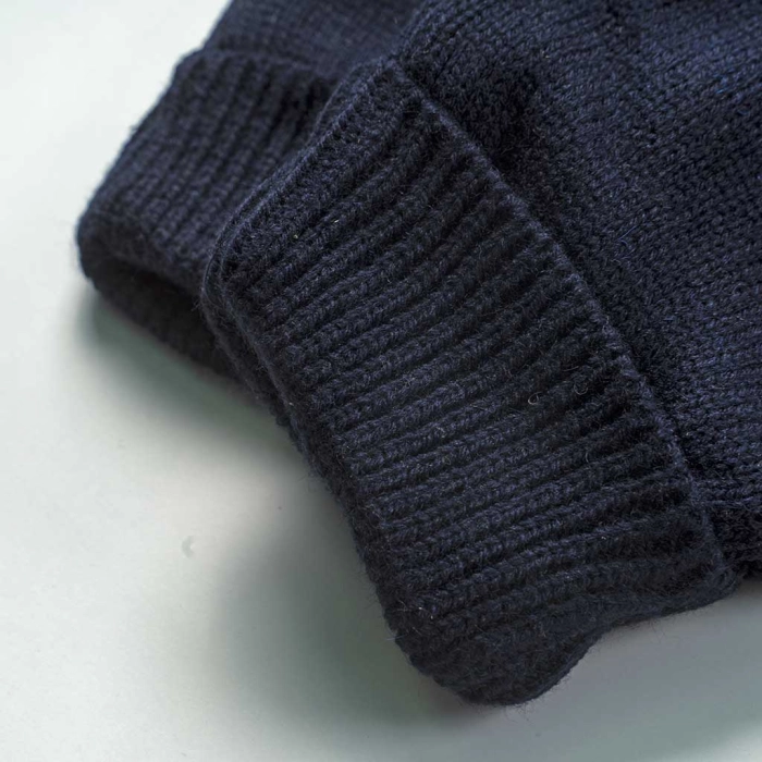 Βρεφικό φορμάκι εξόδου Online για αγόρια MrΒear μπλε Πολύ ζεστό χειμερινό με γούνα αγορίστικο μηνών online (10)