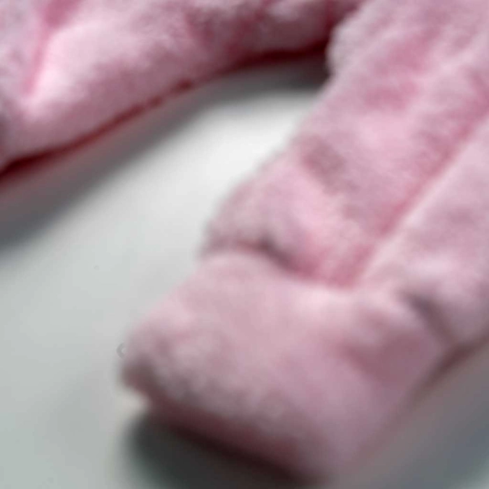 Βρεφικό φορμάκι εξόδου Online για κορίτσια  Little cutie ροζ  ζεστό γούνινο χειμωνιάτικο μηνών online (8)
