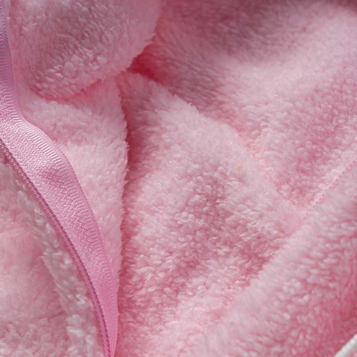 Βρεφικό φορμάκι εξόδου Online για κορίτσια  Little carrot ροζ ζεστό γούνινο χειμωνιάτικο μηνών online (10)