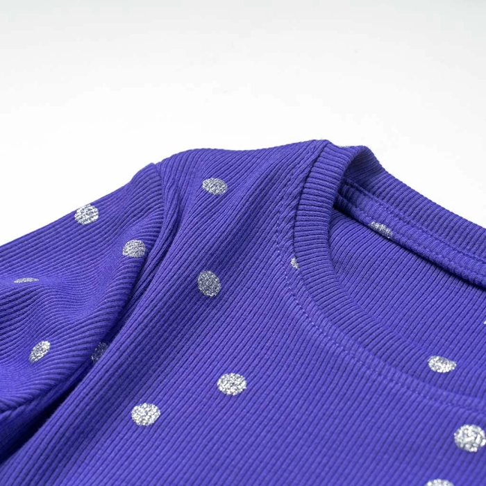 Παιδικό φόρεμα Name it για κορίτσια PurpleGlitter μωβ μοντέρνο casual επώνυμα με τούλι ετών online (2)