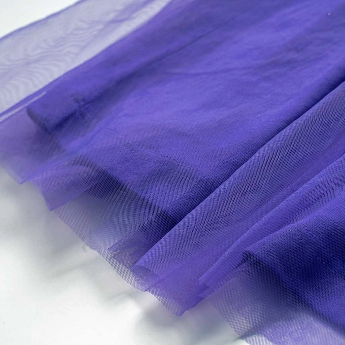 Παιδικό φόρεμα Name it για κορίτσια PurpleGlitter μωβ μοντέρνο casual επώνυμα με τούλι ετών online (4)