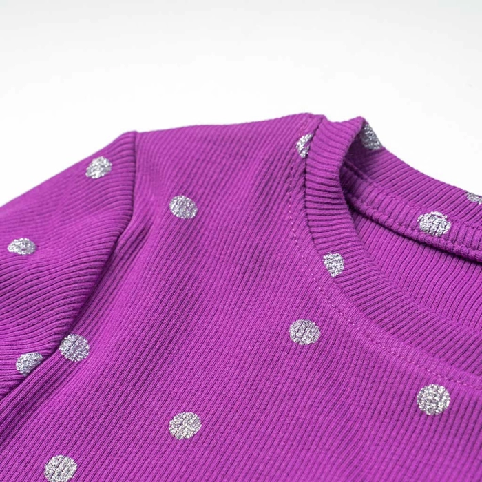 Παιδικό φόρεμα Name it για κορίτσια VioletGlitter βιολετί μοντέρνο casual επώνυμα με τούλι ετών online (6)