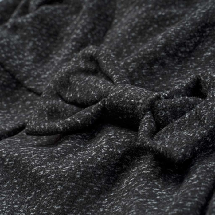 Παιδικό παλτό γούνα Εβίτα για κορίτσια sheepy μαύρο αμπιγέ παλτό κοριτσίστικα ζεστά casual ετών (1)