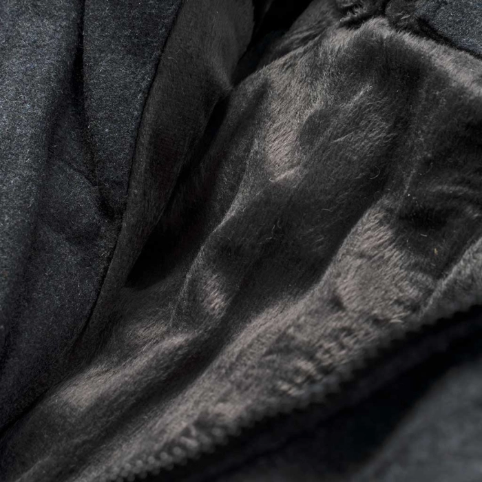 Παιδικό παλτό Hashtag για αγόρια asos ανθρακί casualελληνικά παλτό ετών (2)
