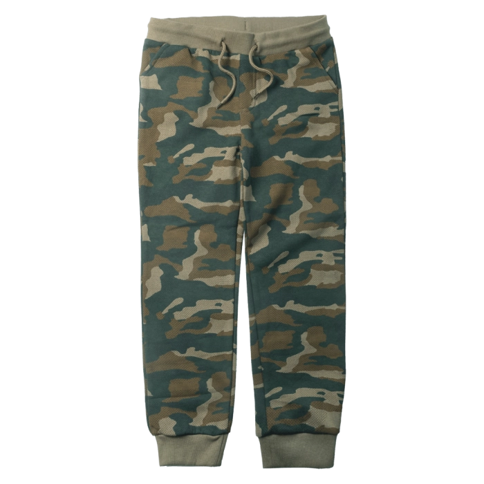 Παιδικό παντελόνι φόρμας ΑΚΟ για αγόρια Army  παραλαγή ελληνικά για το σχολείο καθημερινό ετών online (1)