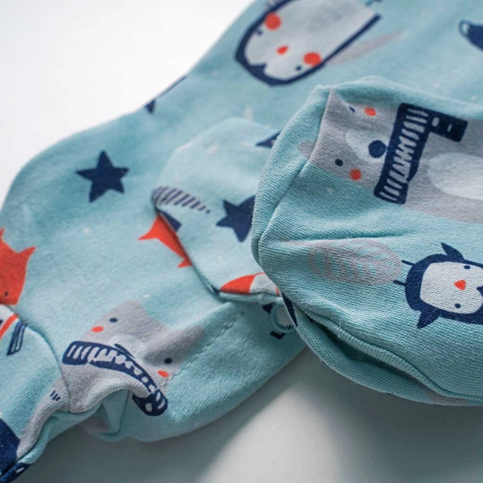 2 Βρεφικά φορμάκια Minoti για αγόρια Dreams μωρό πιτζάμα καθημερινό ύπνος επώνυμο ζωάκια αστεράκια μηνών online (6)