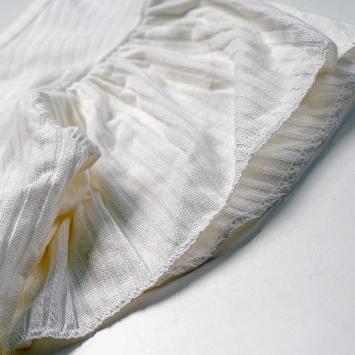 Παιδικό σετ για κορίτσια Gloje άσπρο μοντέρνο σετ με φούστα για βόλτα τούλι ετών online (2)