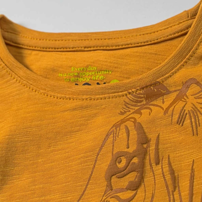 Παιδική μπλούζα Losan για αγόρια BigTiger πορτοκαλί μοντέρνα εποχιακή μπλούζα επώνυμη ετών online (4)