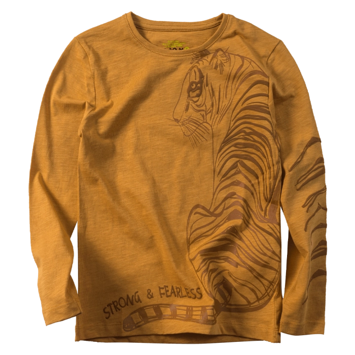 Παιδική μπλούζα Losan για αγόρια BigTiger πορτοκαλί μοντέρνα εποχιακή μπλούζα επώνυμη ετών online (1)