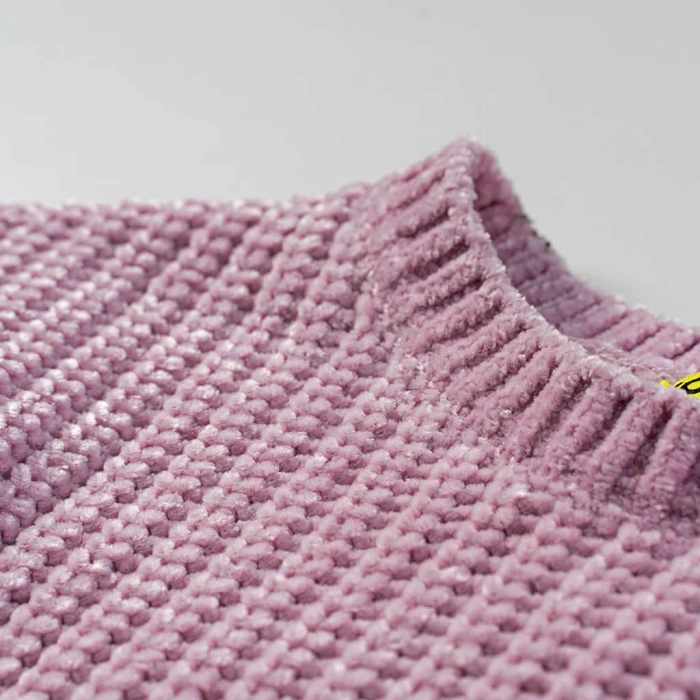 Παιδική μπλούζα Losan για κορίτσια Babypink ροζ καθημερινά ζεστά κοριτσίστικα online (2)