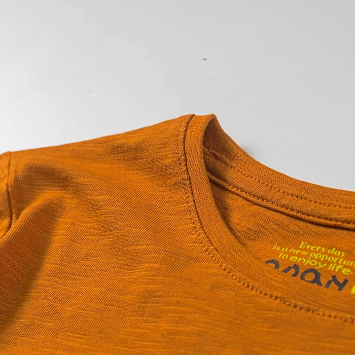 Παιδική μπλούζα Losan για αγόρια BraveTiger πορτοκαλί  καθημερινά αγορίστικα online (4)