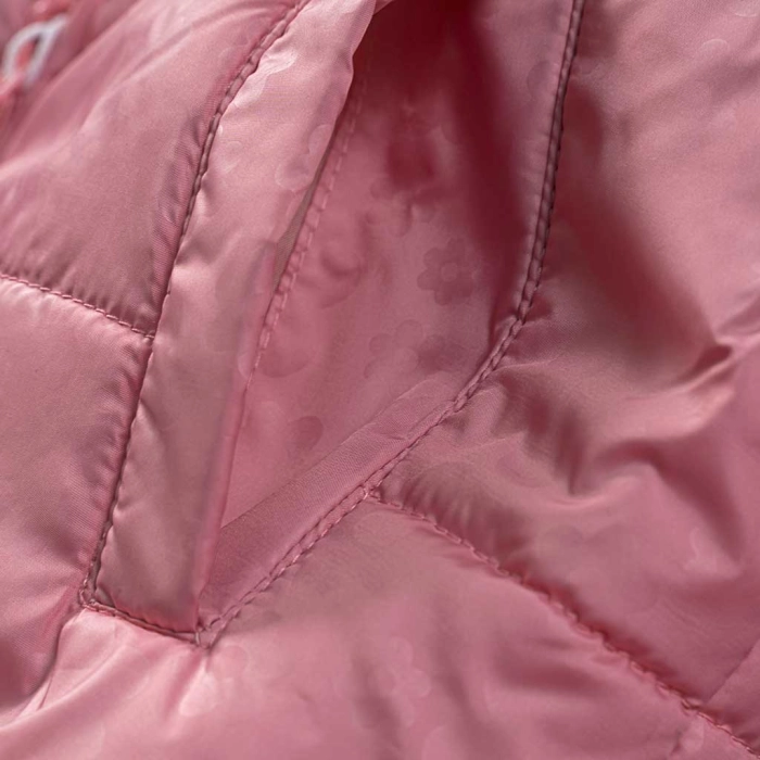 Παιδικό μπουφάν doubleface Losan για κορίτσια pinky furry ρόζ χοντρά μπουφανάκια χειμερινά ζεστά ετών (9)