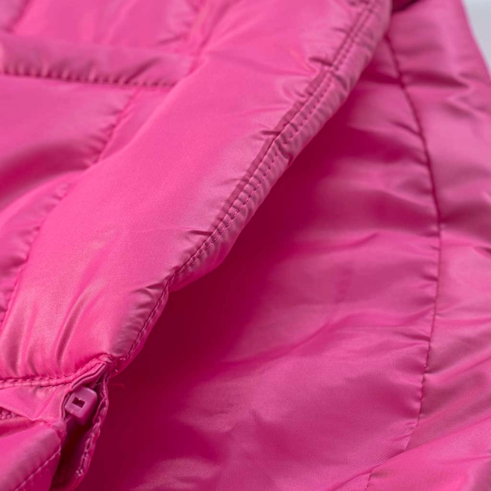 Παιδικό μπουφάν Losan για κορίτσια  χοντρά Samantha ροζ αμάνικο χειμερινά ζεστά ετών επώνυμο καθημερινό άνετο online (5)
